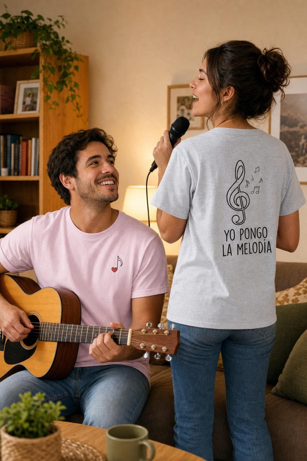 Cantando a dos voces